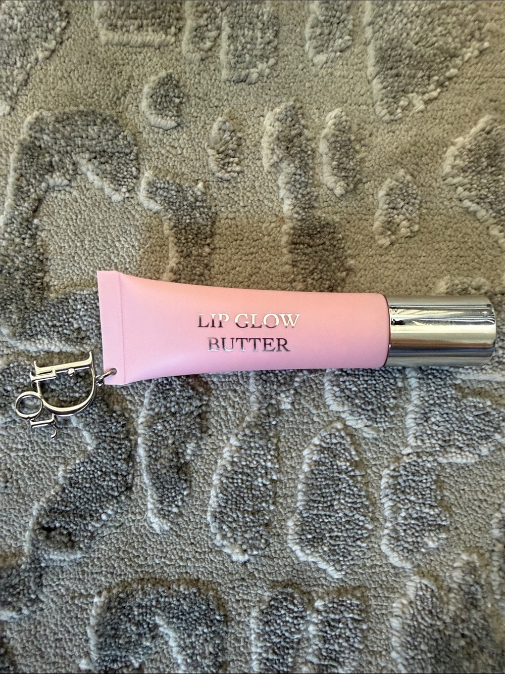 Dior Addict Lip Glow Butter in Glazed Pink with Dior Star-Shaped Gold Pouch - Picture 2 of 8